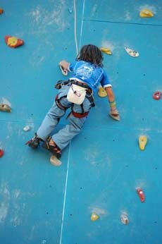 palestra arrampicata in Aprica