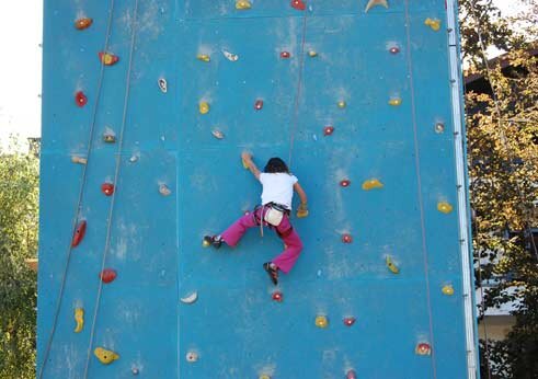 palestra arrampicata in Aprica